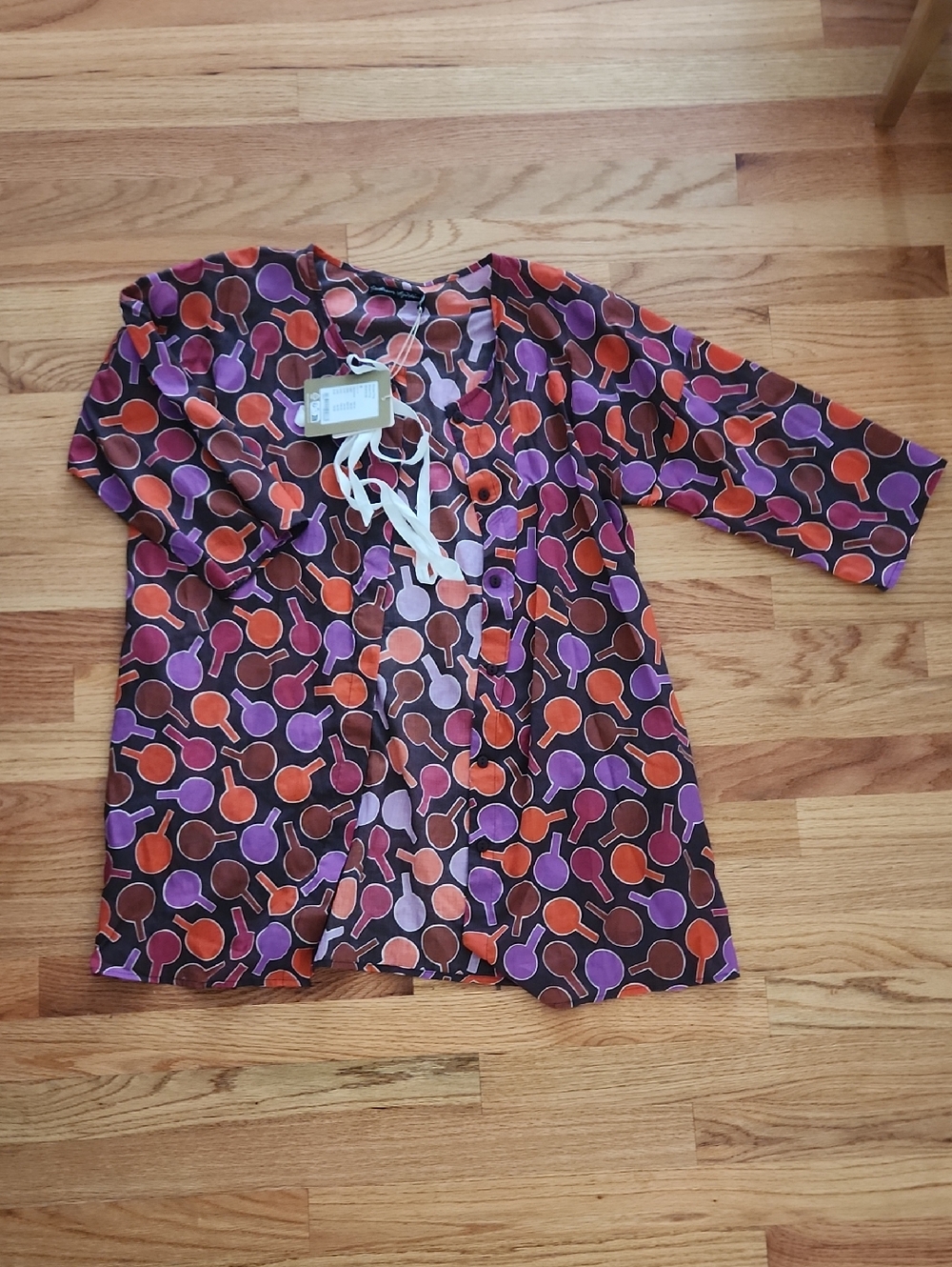 NWT Gudrun Sjoden Ping Blouse